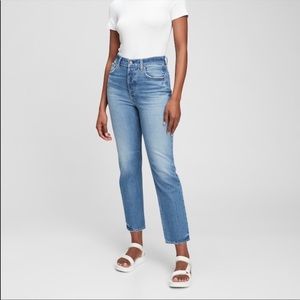 Gap High Rise Cheeky Straight High Rise Jeans size 4 regular